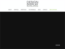 Tablet Screenshot of designdisplay.com